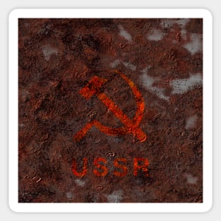 Ussr hammer and sickle Sticker